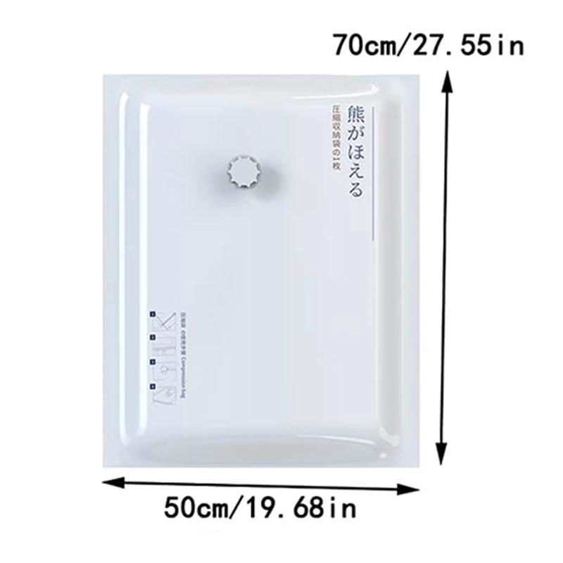 Vakuumbeutel zur Aufbewahrung von Kleidung Platzsparender Aufbewahrungsbeutel Zuhause Reise Komprimier Organizer Paket