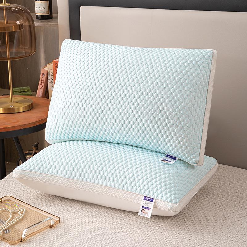 Ice Silk Pillow: Ultra-Soft, Cervical Support, Sleep Aid for Adults