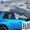 For Alpine A290 2024-2025 B C Pillar Protective Film TPU Anti-Scratch Anti-Fingerprint Vinyl Sticker for Car Door Trim Cover