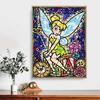 DIY Diamond Painting Mirror Spirit Cross Stitch Kit Mosaic Art Diamond Painting Full Circle Diamond Home Decoration