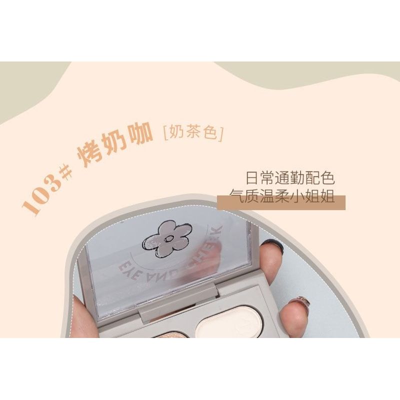 Biya - Vielseitige Keyboard-Lidschattenpalette - 3 Arten