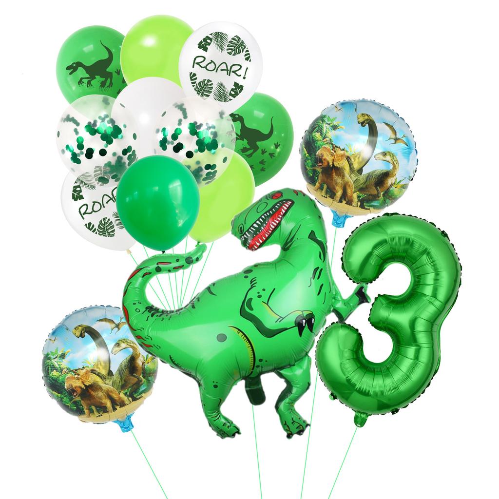Dinosaur Balloon Package Boy Themed Birthday Balloon Arrangement Children'S Party Scene Decorative Balloon