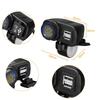 Phone Charger Digital Display 36W QC3.0 Dual USB Fast Charger Voltmeter Thermometer Adapter for Cell Phone