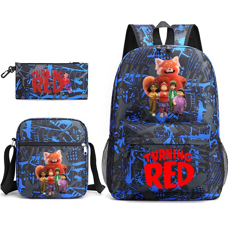 2022 Youth Metamorphosis 3 Sets/piece Laptop Backpack School Teen Girl Student Schoolbag