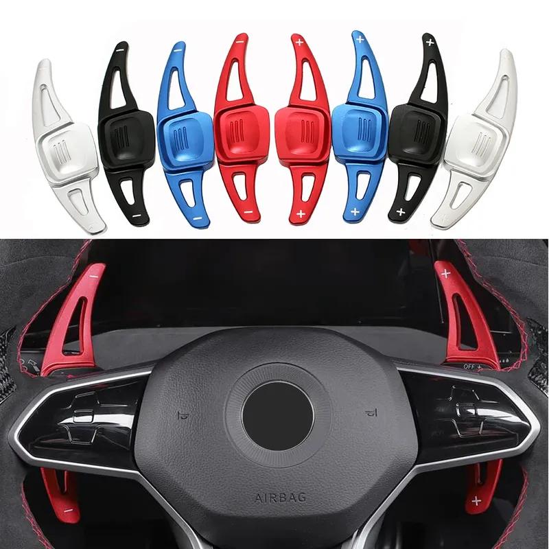 For VW Golf 8 MK8 R GTI R Line Accessories Aluminum Car Steering Wheel Shift Paddle Extension 2PCS Accesorios