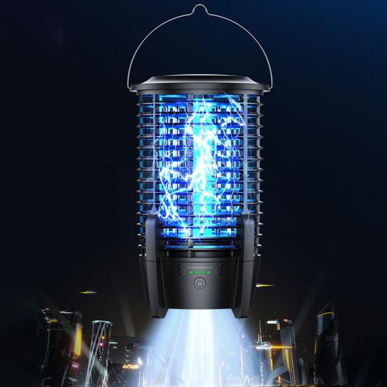 Lampe Anti Moustique,Light Fly Zapper, Tue-Mouches, Tue-Insectes Électronique Pour La Maison, Le Jardin, La Cour Et La Cuisine - Jardin