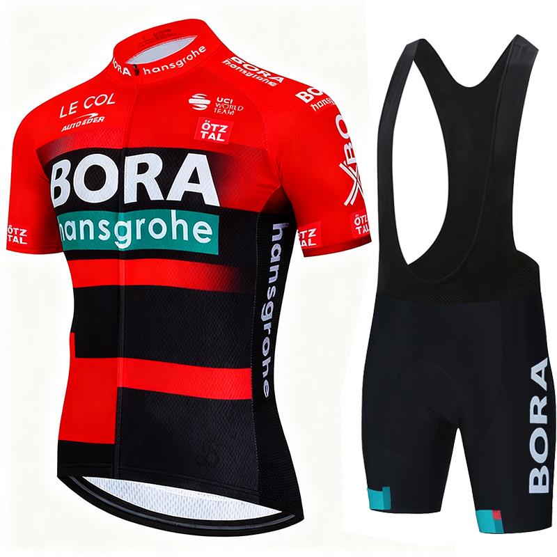 Cycling Jerseys UCI BORA Costume for Men's Bike Bicycle Blouse Set Mtb Clothing Mens Jersey Mountain Mallot Man Summer Clothes