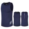 Men's Running Tank Top Fitness Wear Shirts Tops Man Sports First Layer Undershirt Ice Vest Sweatshirt Gym Tees Singlet Marathon