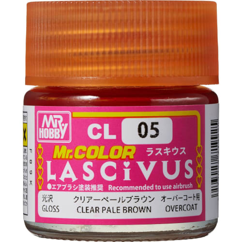 

GSI Creos GSI Creos Mr. Color Lascius Clear Pale Brown 10ml Model Paint CL05