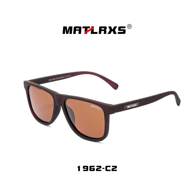 Classic best-selling polarized sunglasses for outdoor fishing, cycling, and driving, square frame UV protection glasses