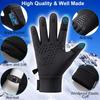Winter Gloves For Men Women Touch Screen Thermal Sport Gloves For Fishing Running Cycling Warm Windproof