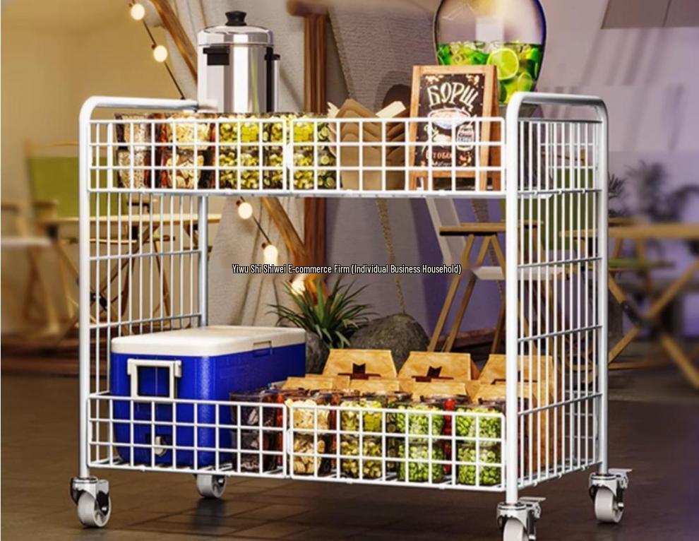 Faltbarer Straßenkarren: Eisgelee, Sushi & Wurstsnacks