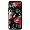 For Realme GT7 3D Relief Phone Case Emboss Flower Back Cover Black Silicone Shockproof Soft Protector 6.8" Realme GT 7T 7 T Capa