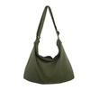 Fashion Versatile Messenger Bag Women's Large Capacity Retro Canvas Bag Students' Bag Simplicity Tote Bag