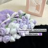Woven Crocheted Rose Bouquet Blanket Finished Product Rose Blanket  Valentine's Day