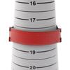 Used HERMES Lurie Bracelet Stainless Steel leather Silver Red Purple Used Women