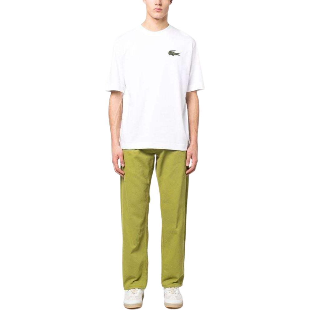 Lacoste T-shirt en coton avec écusson logo TH0062