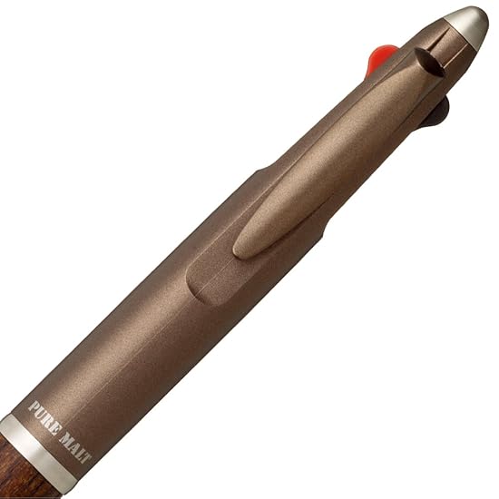 Mitsubishi Pencil Multi-function Pen Pure Malt Jetstream 2&1 Metallic Brown