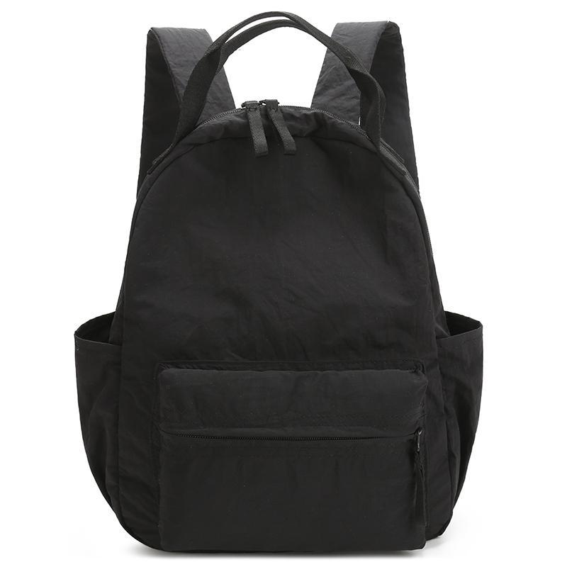 Schoolbag1011 New Oxford Cloth Backpack Female Student School Bag Large Capacity Lightweight Versatile Fashion Travel Backpack Men