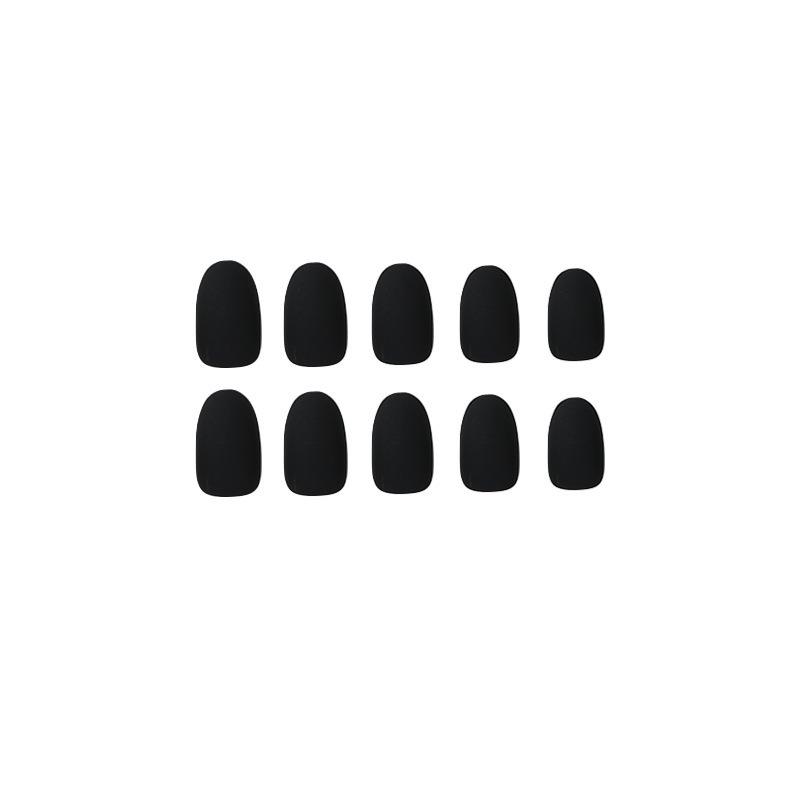 Wearable Matte Solid Color Nail Art Stickers - High-Grade Collection