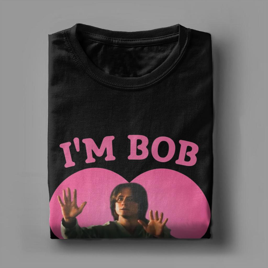 I'm Bob Lewis As Robert Thunderbolts T Shirts Men's  Cotton Unique T-Shirts O Neck  Tee Shirt Short Sleeve Tops Gift Idea
