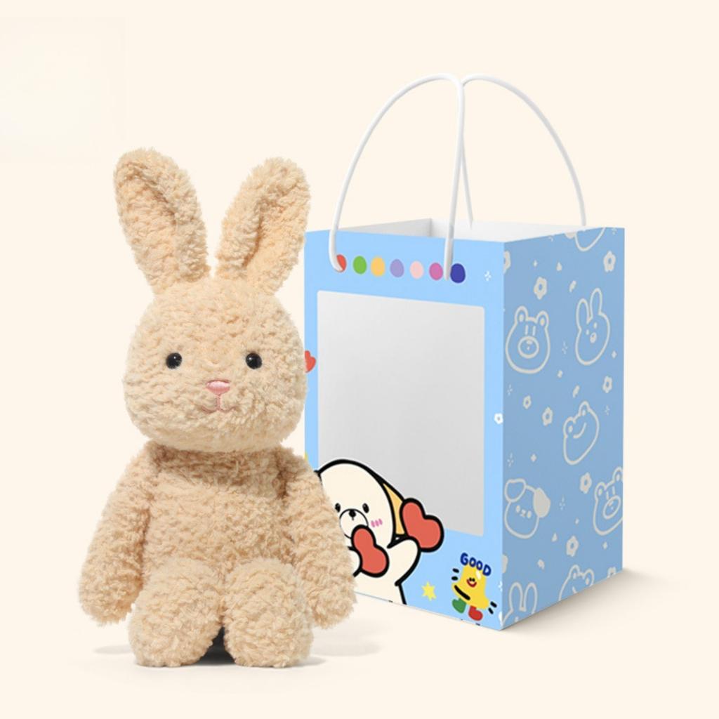 30cm Plush Toy Monkey Rabbit Sheep Cow Christmas Gift for Kids
