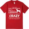 Soft Women Oneck tshirt Big size Quiet And Reserved But Mess With My Coonhound Crazy Retro Women Tshirt Breathable Tee