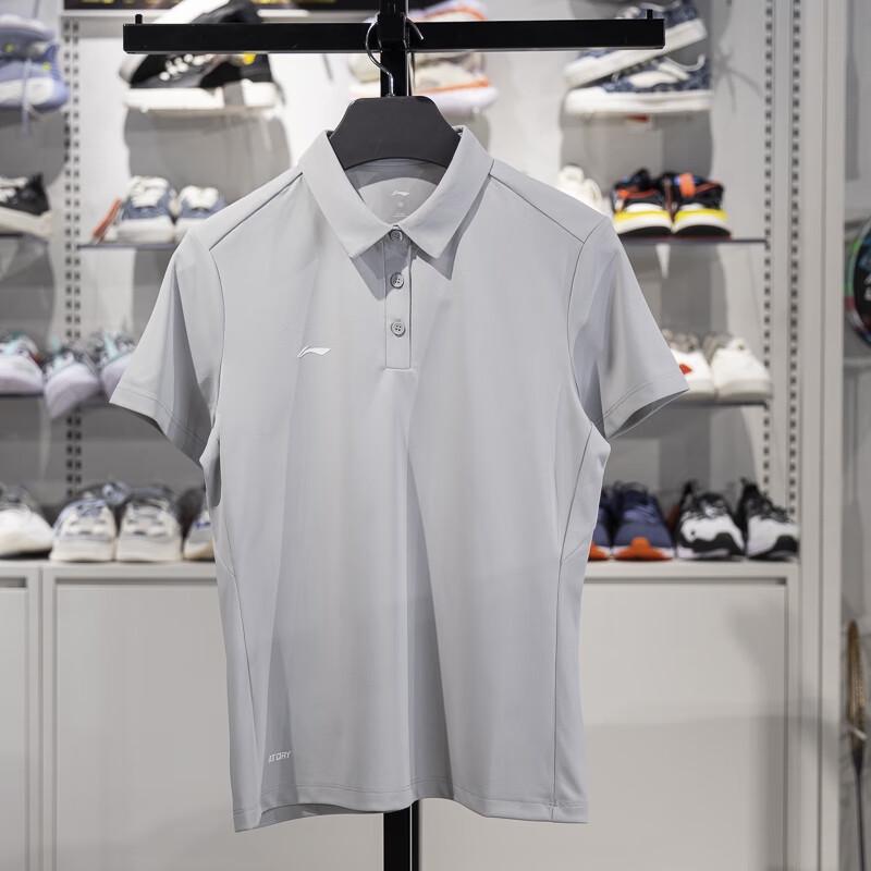 LI-NING Women s Summer Short Sleeve Polo Shirt APLV028 L