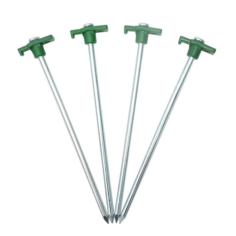 Luminous Windproof Camping Ground Pegs: Thickened, Lengthened Tent & Beach Shelter Stakes