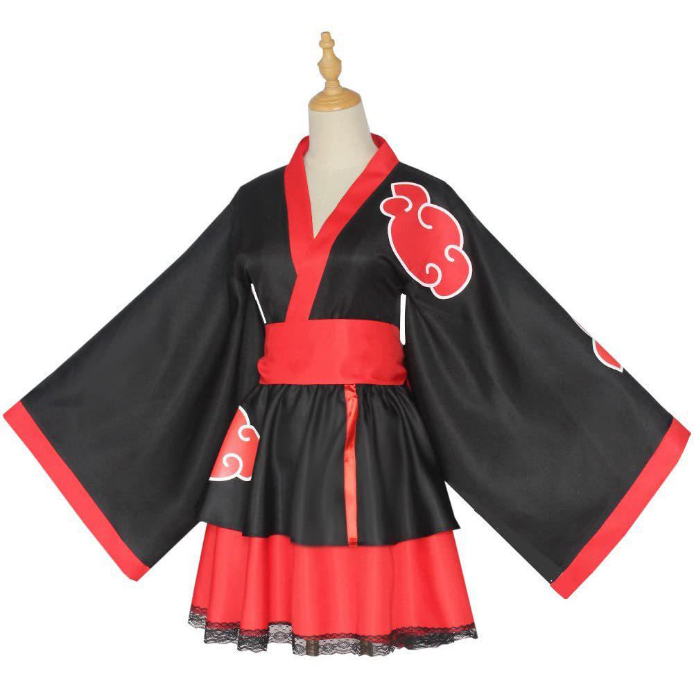 Pánský cosplay kostým kimono Naruto Shippuden Uzumaki
