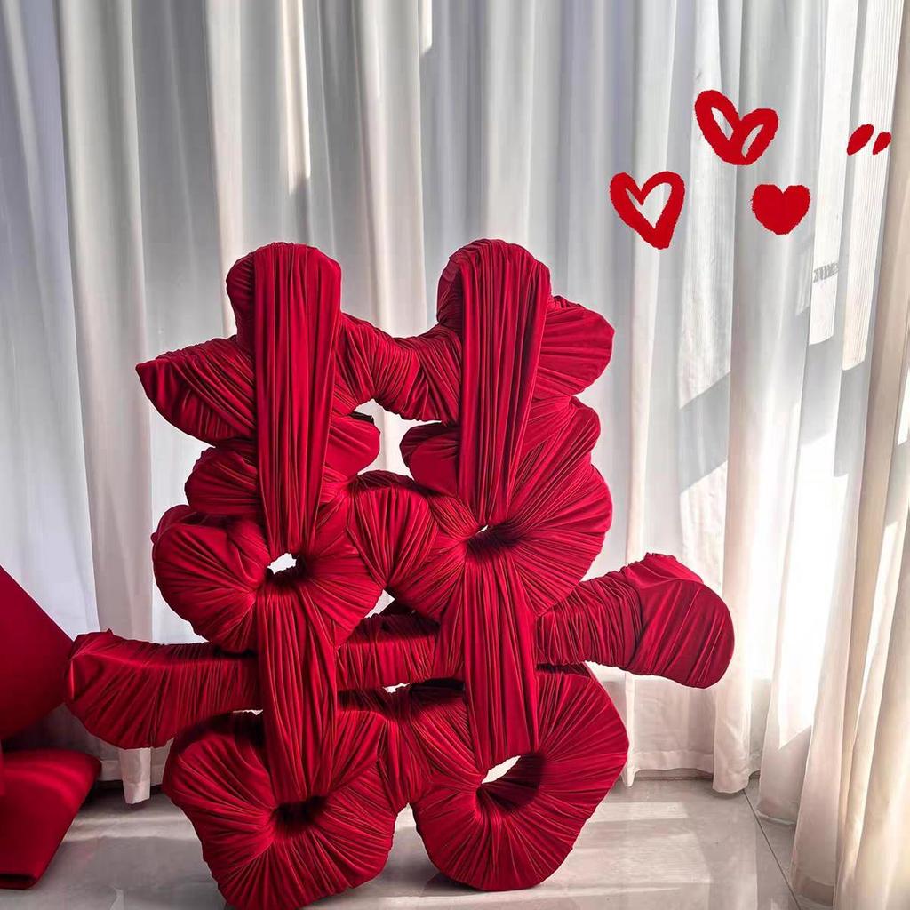 Набір весільних картонних прикрас «Подвійне Щастя», ручна робота