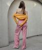Debiweeo Long Wide Training Pants Devi-B0072-Pink