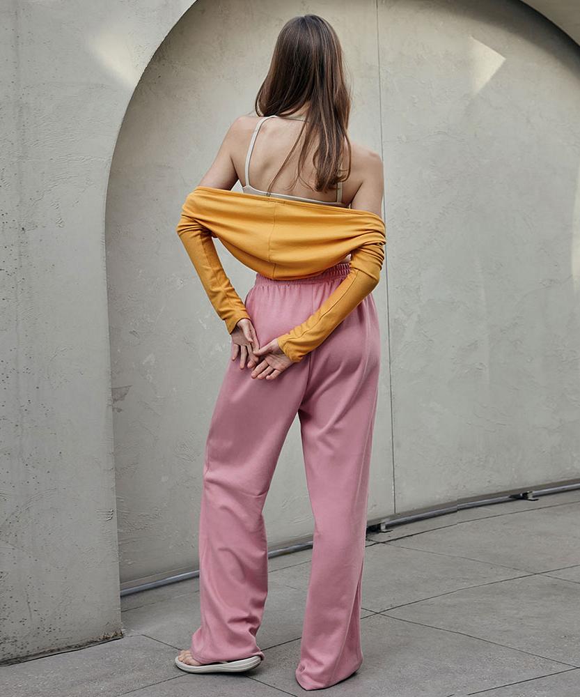 Debiweeo Long Wide Training Pants Devi-B0072-Pink