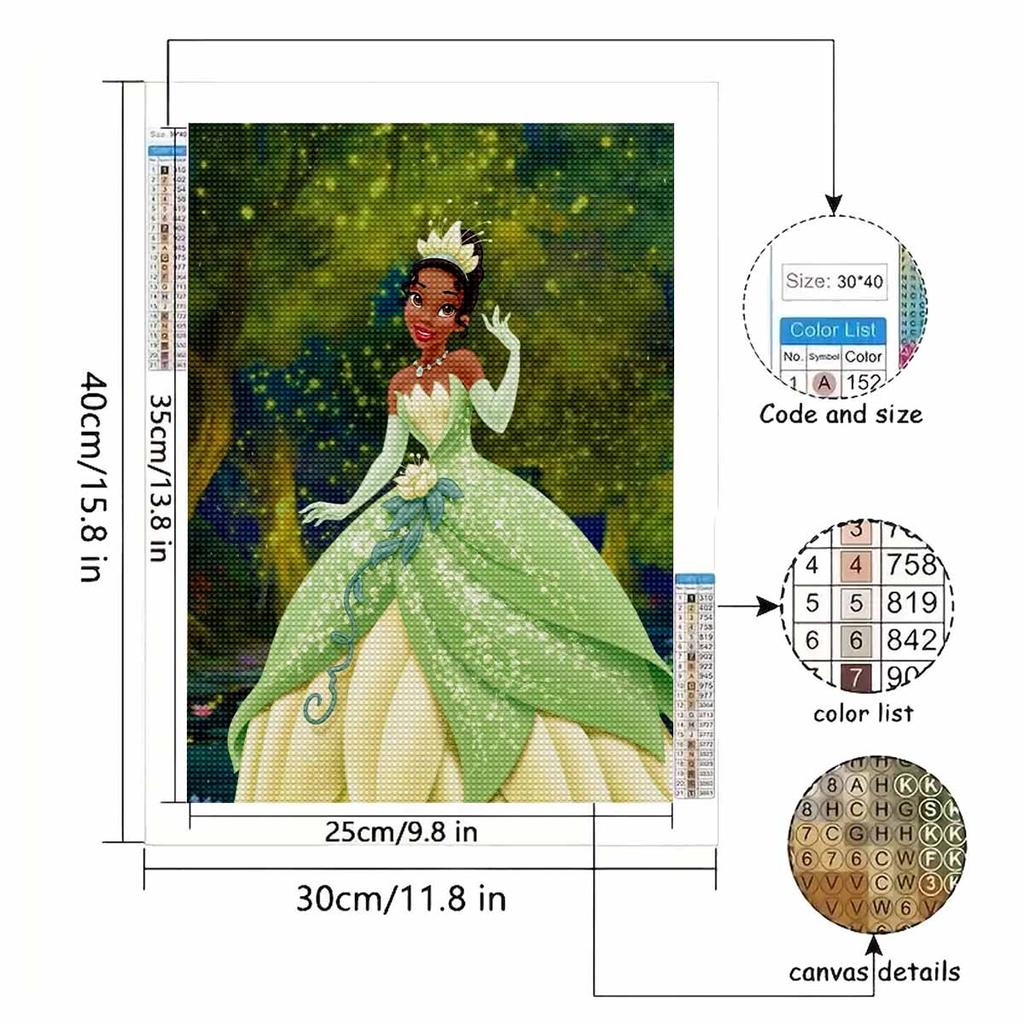 5D Diy Diamond Painting Black Princess Full Drill Rhinestones Mosaic Embroidery Handmade Products Home Decor Gift