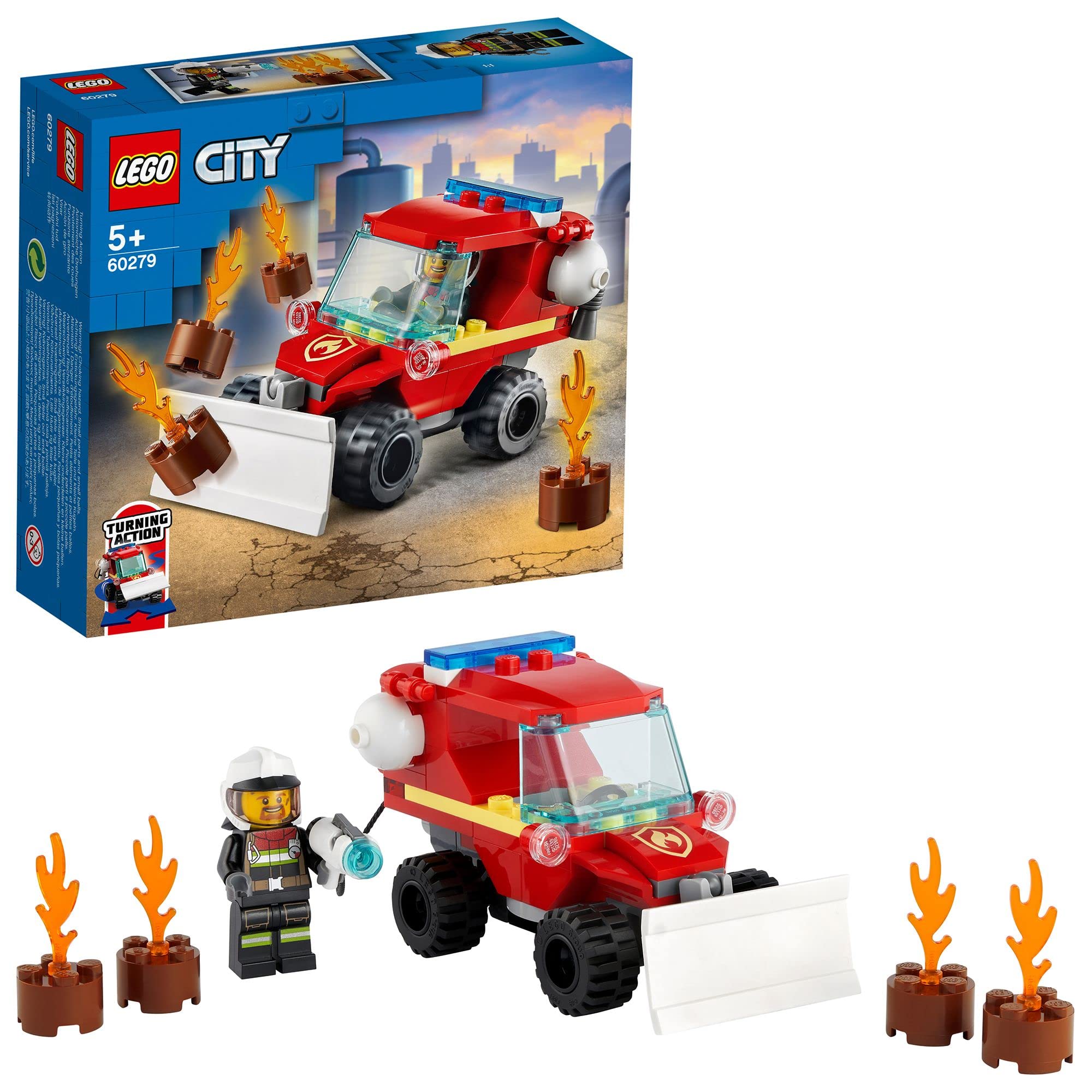 

LEGO City Fire and Hazardous Materials Handling Truck 60279