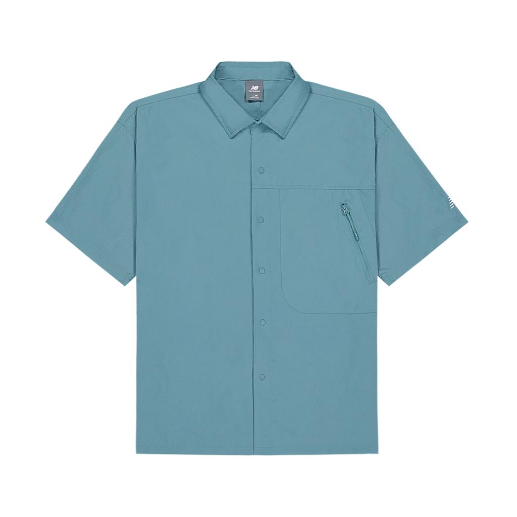 New Balance Short Sleeved Woven Shirt Men's MJ6176X1