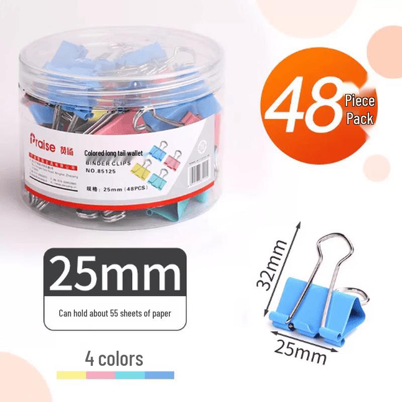 GUAIKEAI Colored Binder Clips