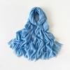 180 * 90 Cotton And Linen Scarf Sunscreen Folds Solid Color Human Cotton Silk Scarf Shawl Multi-Color Yarn Headscarf Women