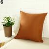 Fashion Simple Solid Color Throw Cushion Square Cover Pillow Case Home Decor