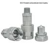 Le Chong Feng KZE-B Threaded Locking Hydraulic Quick Coupling