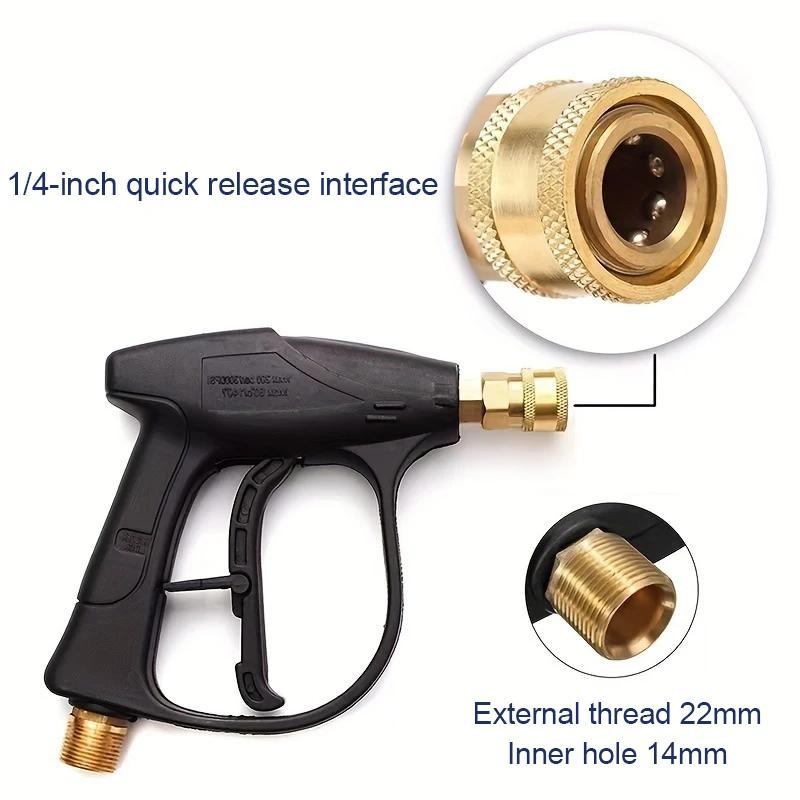 M22-14 Car Wash Foam Cannon Kit with Karcher Adapter and Multi-Angle Nozzles High Pressure Washer Part