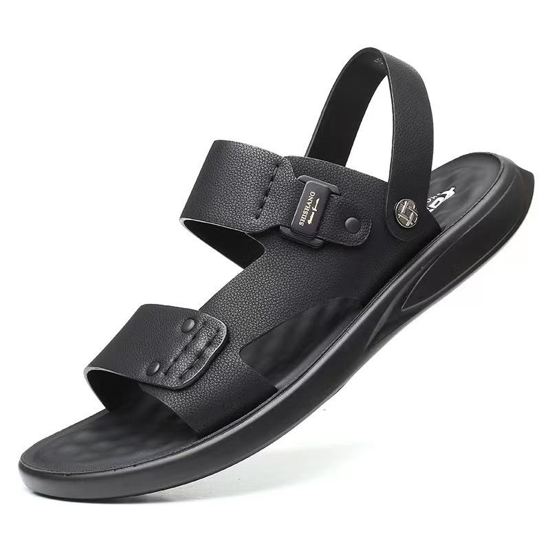 Fashion Sandals Men 'S Comfortable Casual Sports Beach Shoes Summer New Trend Soft Bottom Dual -Use Slippers Non -Slip Sandals