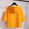Sommer Neue Sonnenschutz Mit Kapuze Kurzen ärmeln T-shirt Student Koreanischen Stil Kleidung Lose Top frauen Kleidung