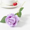 5PCS Silk Luxury Rose Artificial Flower Rose Long Branch Wedding Bridal Decor Fake Valentine's Day Christmas Home Decoration