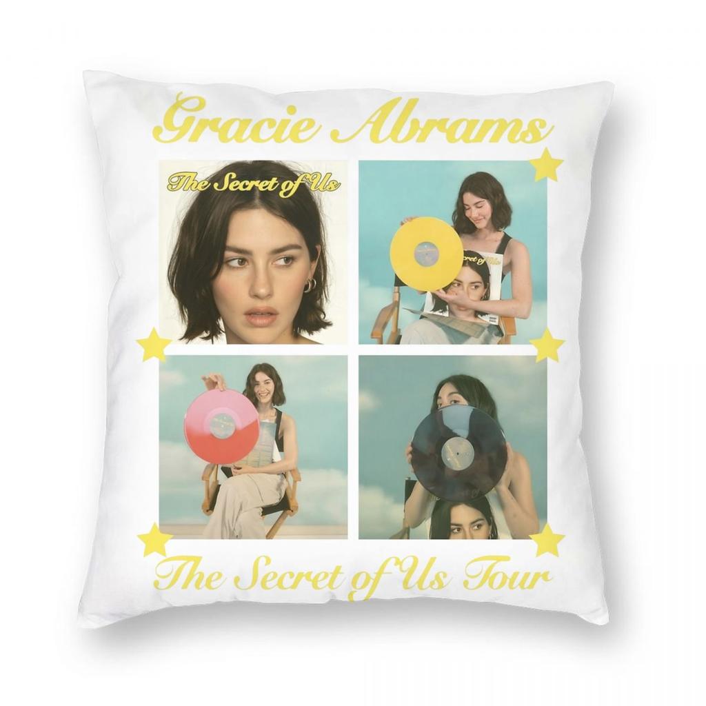 Gracie Abrams Pillowcase Printed Polyester Cushion Cover Decorative Pillow Case Cover Home Wholesale 40*40cm