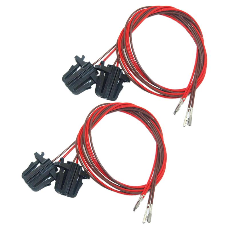 1K0947411A 4Pcs Car LED Door Warning Light Harness Connector Wire Cable Fit For VW Passat Jetta Skoda Seat 3AD947411 3B0972702