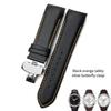 Curved End 22mm 23mm 24mm Genuine Leather Watchband for Tissot T035 T 035617   627 Cowhide Watch Strap Butterfly Clasp Men Tools