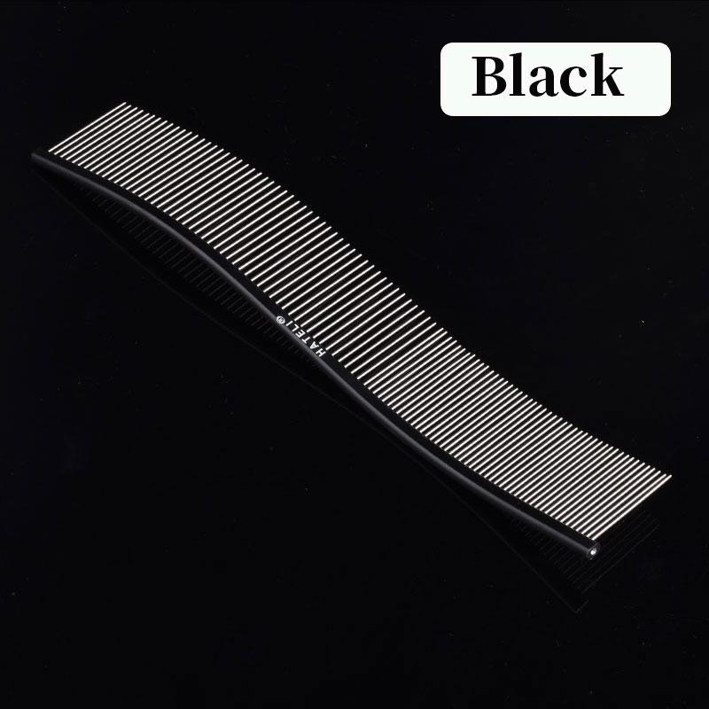 Pet S-shaped & curved Comb Professional Stainless Steel Grooming Comb Dense Sparse Teeth Dog Cat Cleaning Hair Reemoval Comb