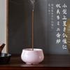 GOKEI Incense Ceramic Incense Incense Stylish Aromatherapy Incense Holder for Buddhist Incense Incense Incense Mini Buddhist Simple Incense Calming