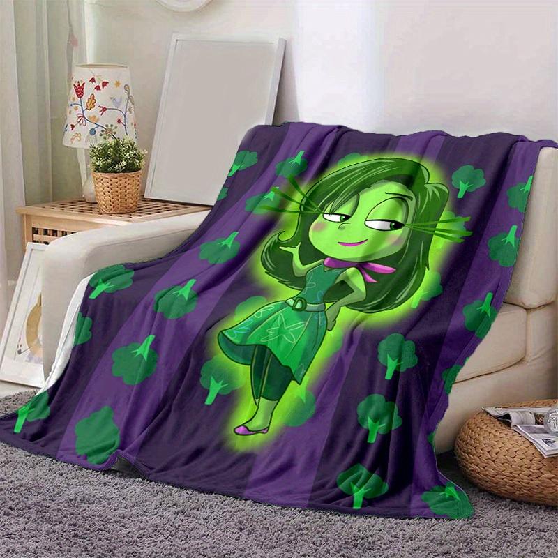 

1pc. Green Broccoli Patterned Blanket - Perfect for Home, Office, Outdoor Use, Gift Idea, Suitable for All Seasonsz0417235 130cmx150cm